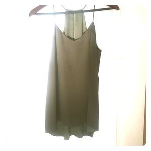 Reversible dressy Razorback tank